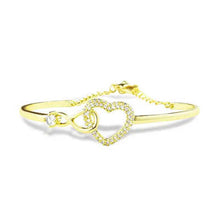 Chain Hollowed Heart Shape Bracelet Elegant High-Grade Design Female